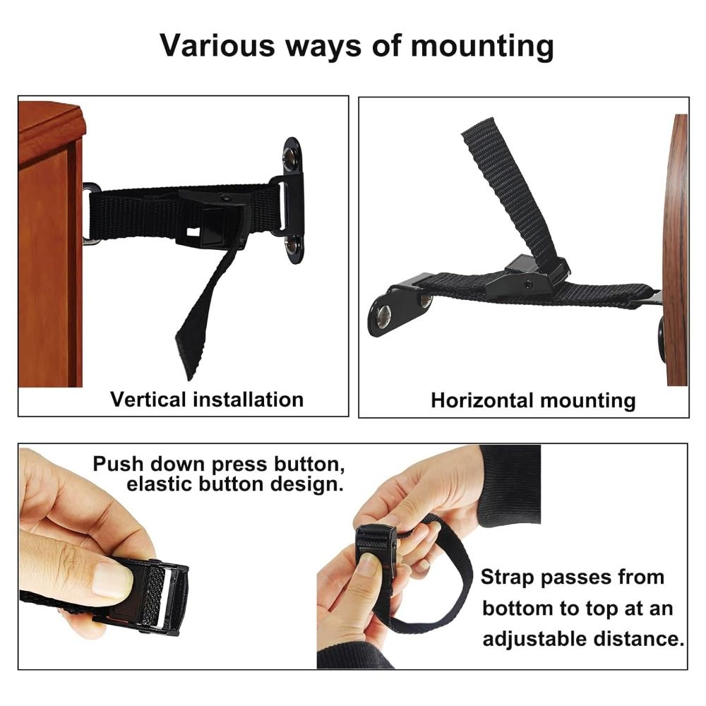 Furniture Hardware Manufacturer - Easy Install Earthquake Proof Furniture Anchors