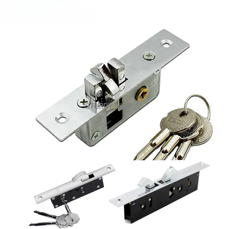 Furniture Hardware Fitting - Alloy pin lock sliding door invisible