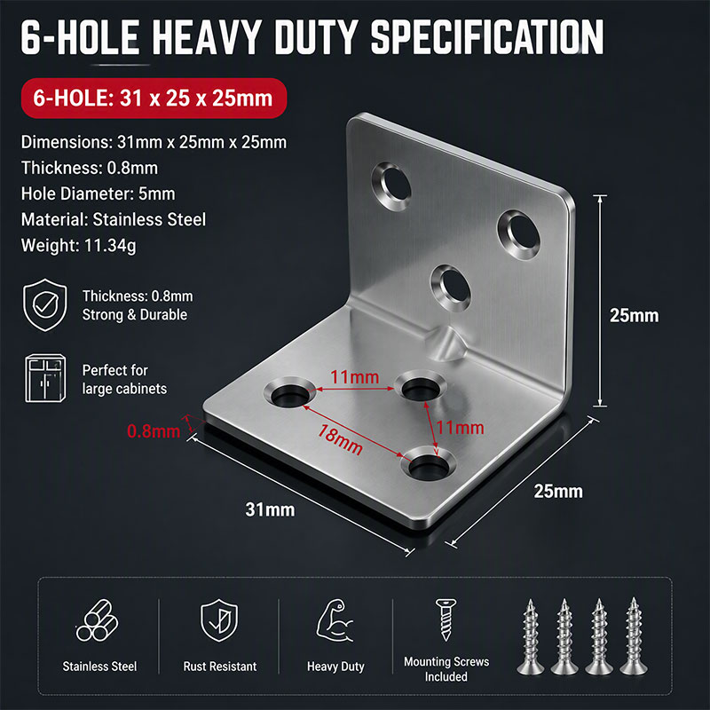 90 Degree Right Angle Fixator  - đánh giá và giá Cabinet Hinge Overlay