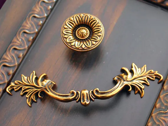 Vintage Drawer Pulls Handles D - đánh giá và giá Furniture Hardware Drop Pulls