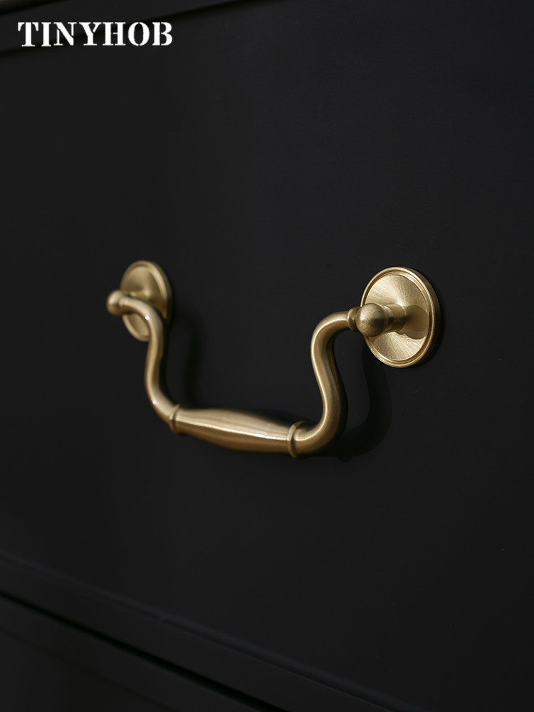 Luxury Vintage Solid Brass Dro - đánh giá và giá Furniture Hardware Drop Pulls