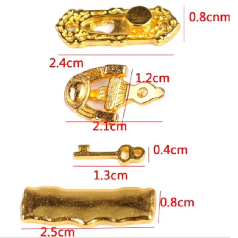 1:12 4PCS Metal Door Knocker S - đánh giá và giá Furniture Hardware Fitting