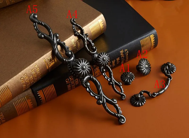 2 pcs Retro Metal Dresser Pull - đánh giá và giá Furniture Hardware Drop Pulls