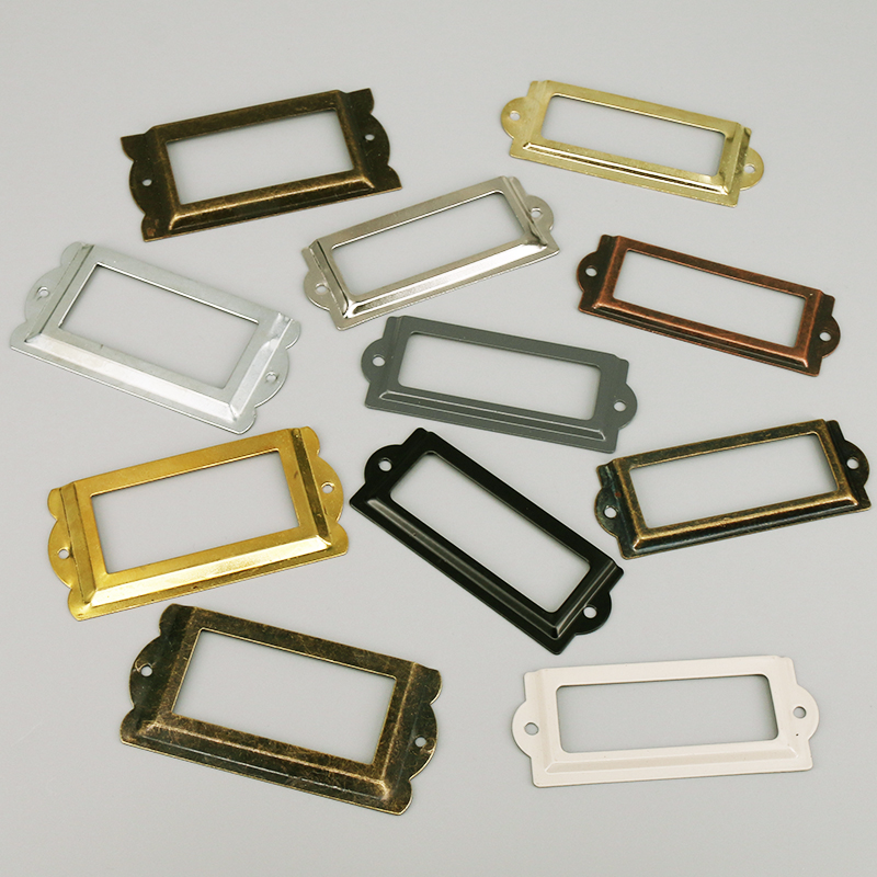 4 Chiếc Cổ Tag Sắt Nhãn Khung  - đánh giá và giá Furniture Hardware Names