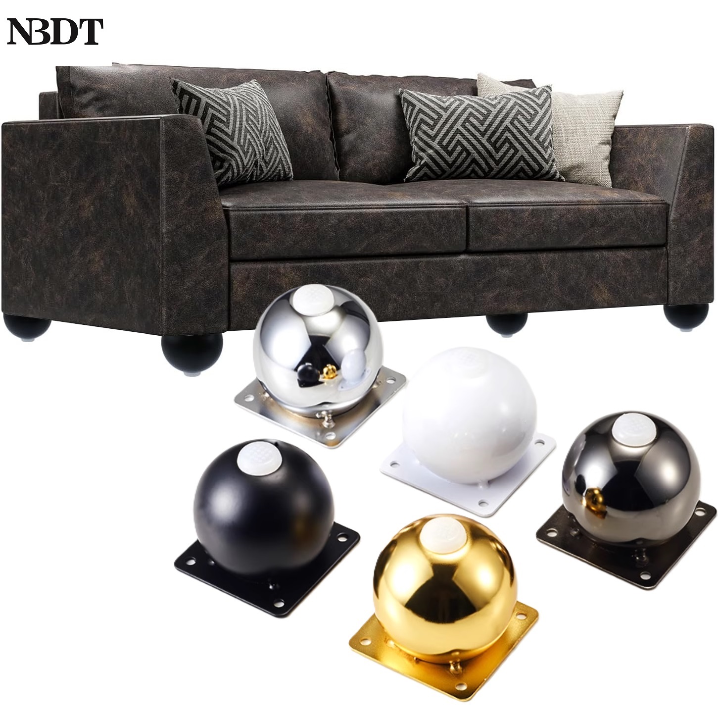 4Pcs Steel Ball Shaped Furnitu - đánh giá và giá Cabinet Hinge Overlay