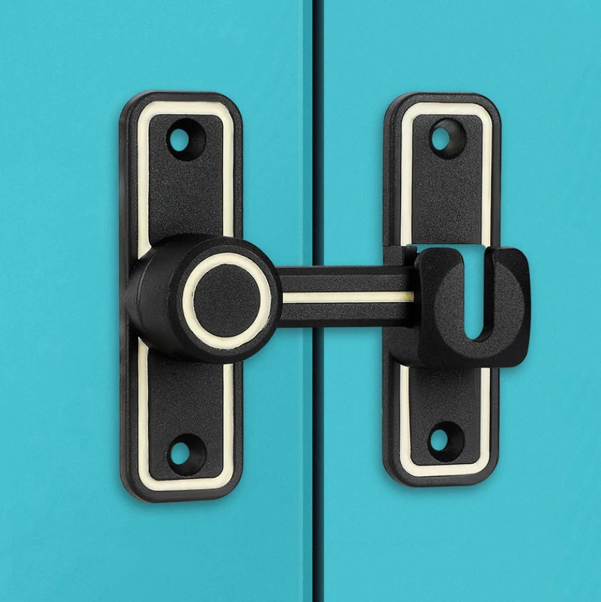 Black Luminous Barn Door Latch - đánh giá và giá Furniture Hardware Fitting