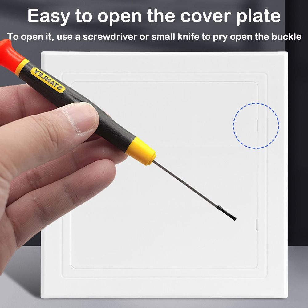 1pc Self-adhesive Access Panel - đánh giá và giá Furniture Hardware Fitting