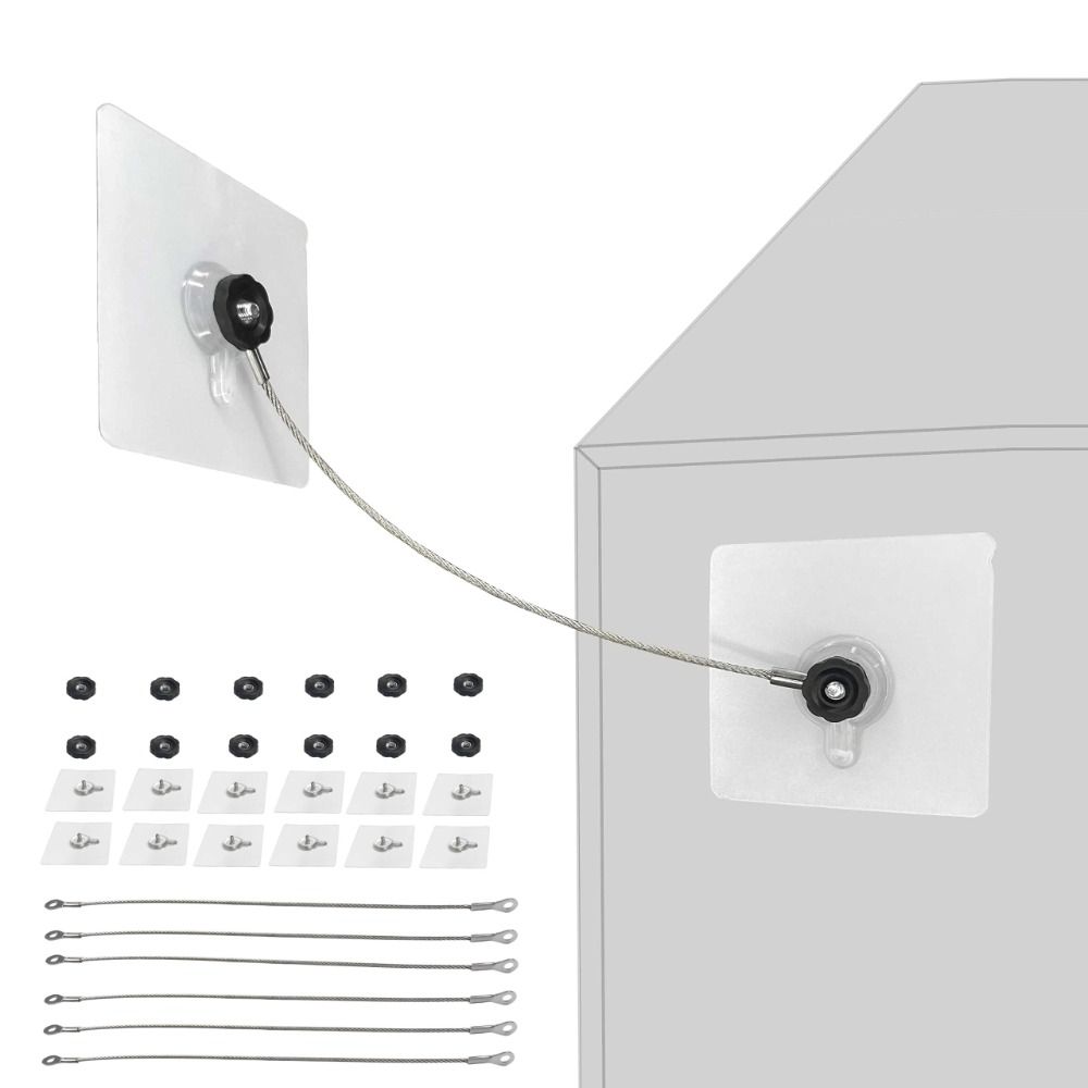 6PACK Anti Tip Furniture Strap - đánh giá và giá Furniture Hardware Manufacturer