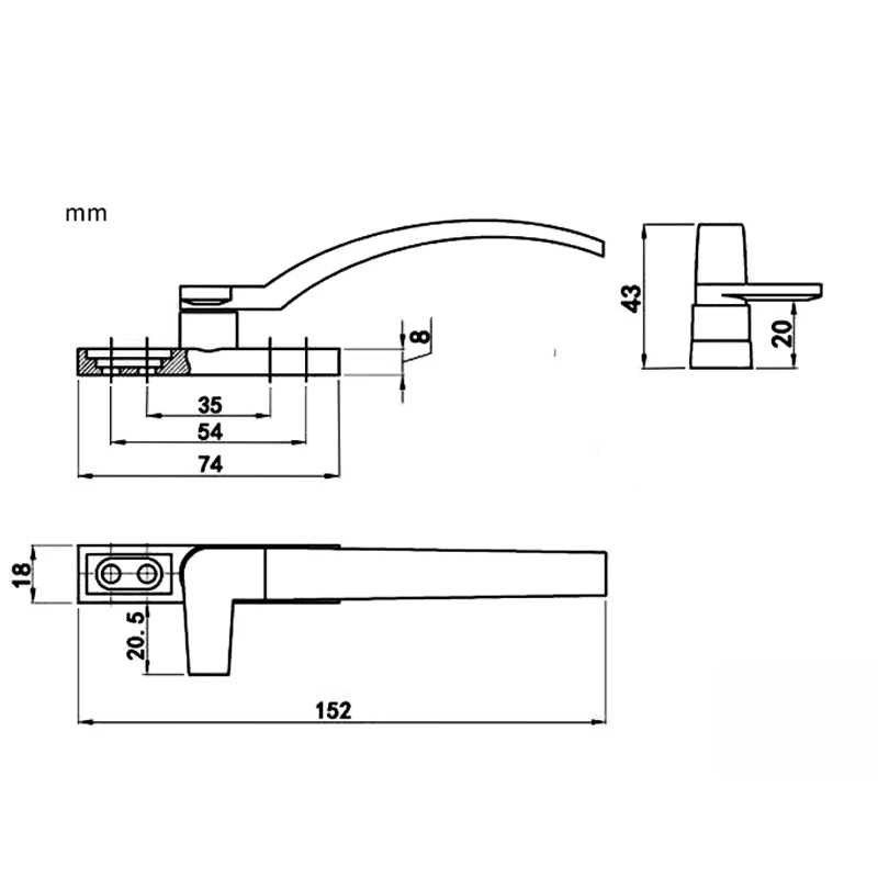 Left Right Hand White Replacem - đánh giá và giá Furniture Hardware Fitting