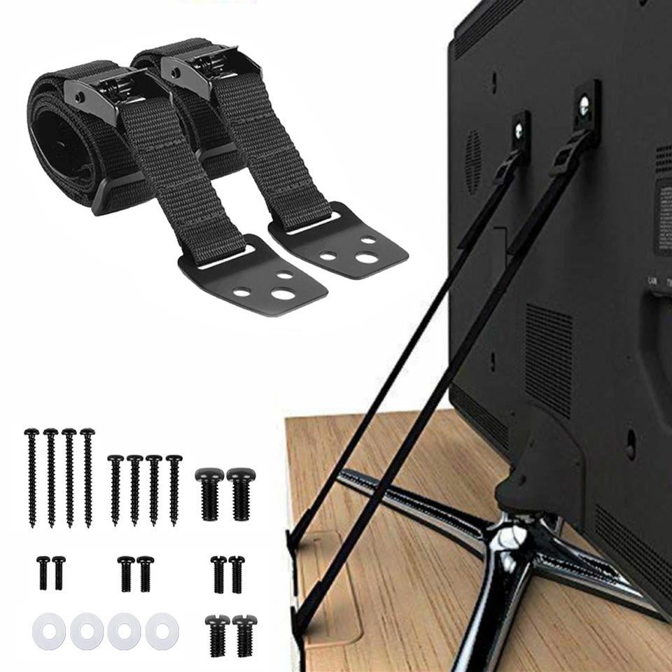 2 Pack Adjustable TV Safety St - đánh giá và giá Furniture Hardware Manufacturer