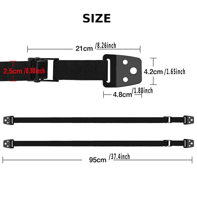 2 Pack Adjustable TV Safety St - đánh giá và giá Furniture Hardware Manufacturer