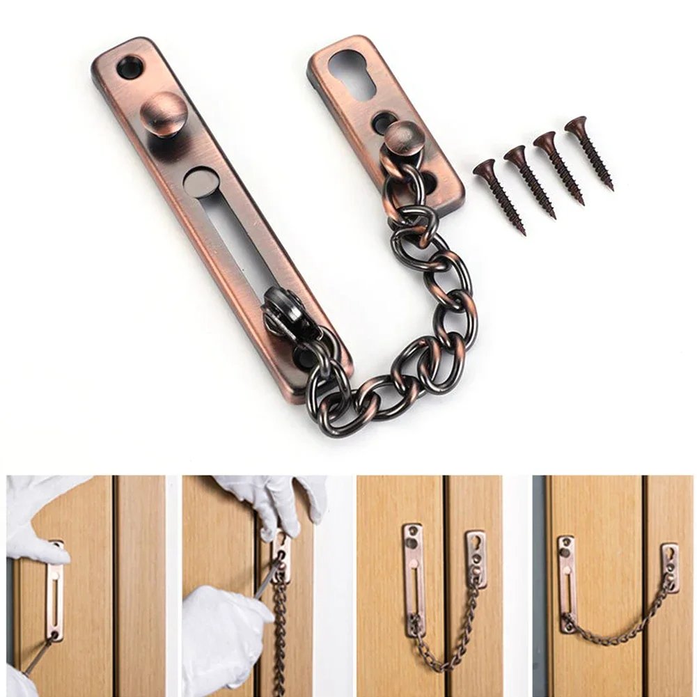 Door Chain with Lock Door Lock - đánh giá và giá Furniture Hardware Fitting