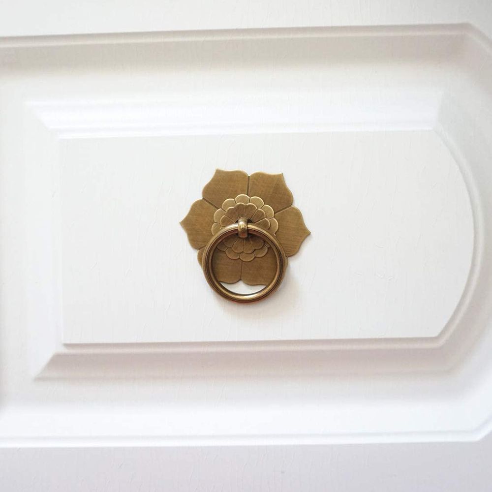 1PC Antique Bronze Brass Drawe - đánh giá và giá Furniture Hardware Drop Pulls